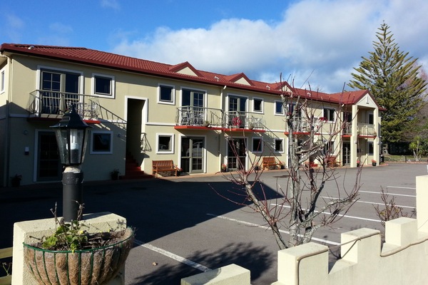 Fassade der Unterkunft