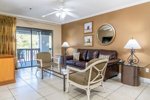 Suite, 2 Bedrooms | Living area | Flat-screen TV, DVD player - Legacy Vacation Resorts Palm Coast (Palm Coast)