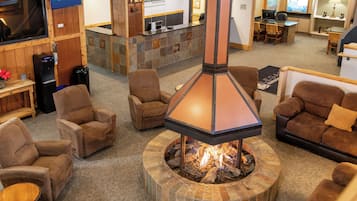 Sala de estar en el lobby