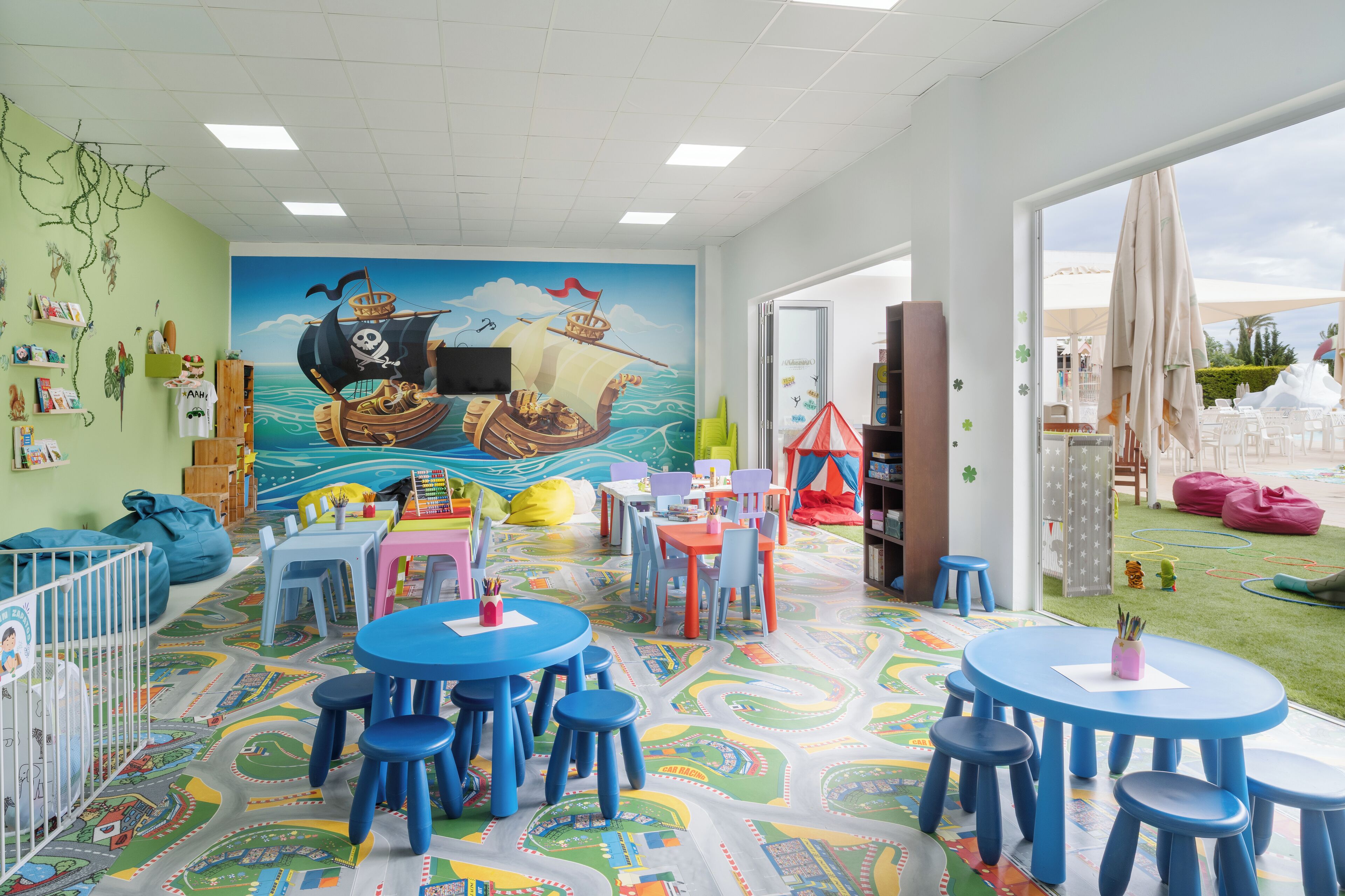 children’s area