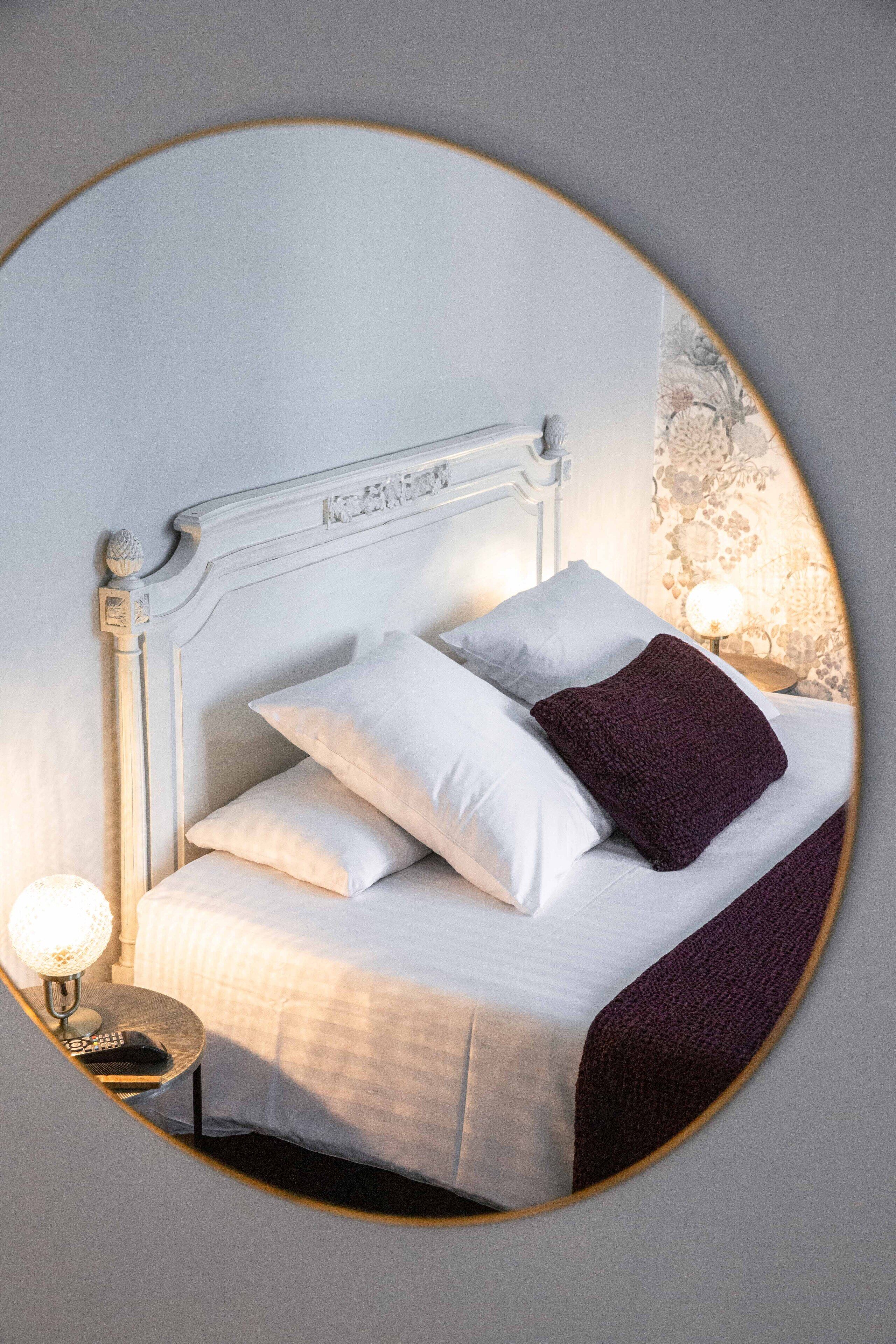 superior double room | bathroom | free toiletries, hair dryer, towels