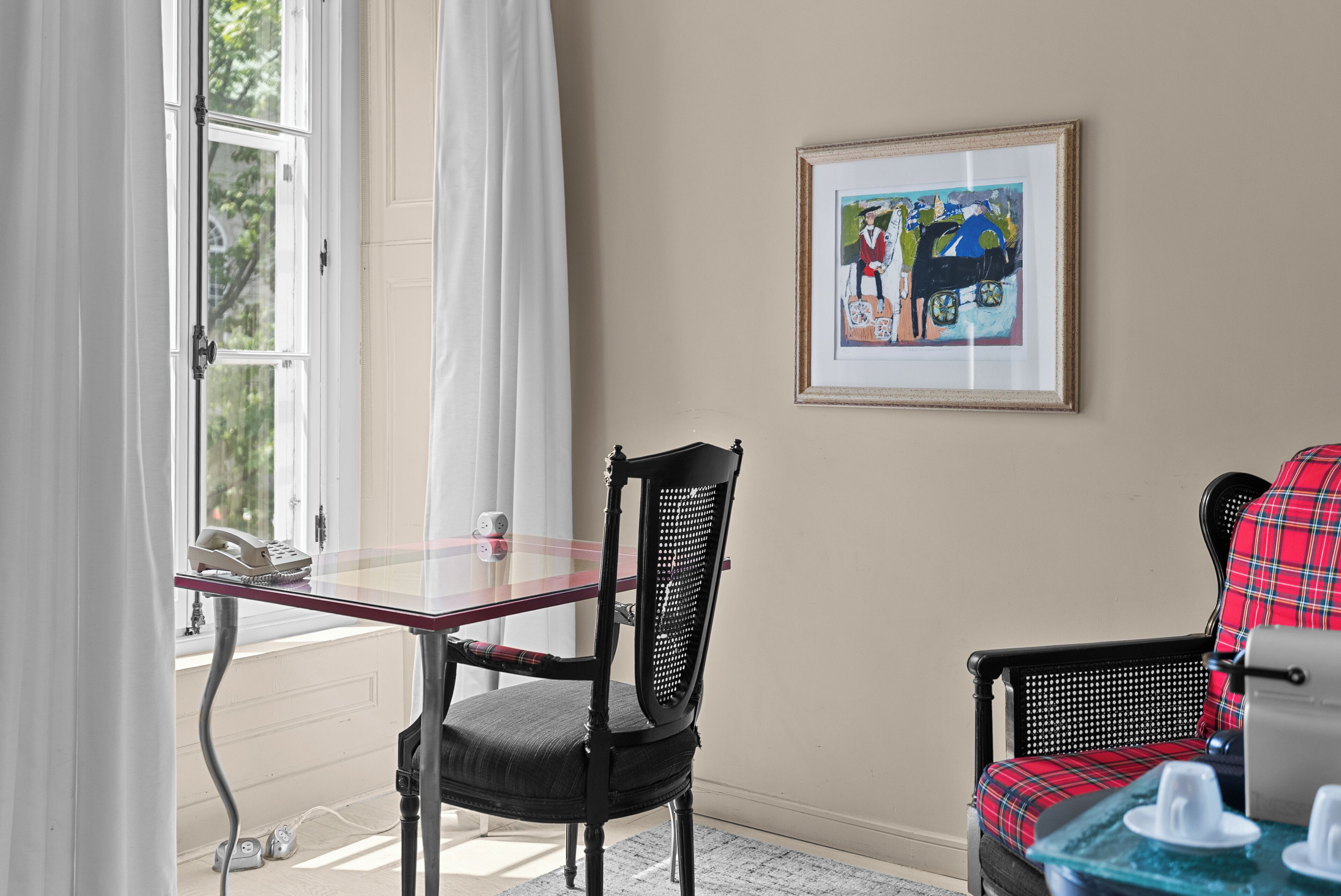 deluxe room, 1 queen bed | premium bedding, down duvets, pillow-top beds, individually decorated