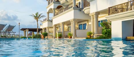 3 outdoor pools, pool cabanas (surcharge), pool umbrellas