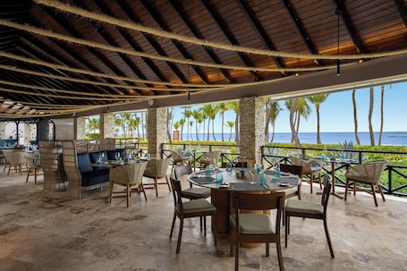 7 restaurants, seafood. Wyndham Alltra Punta Cana All-Inclusive Resort
