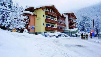 Fassade der Unterkunft