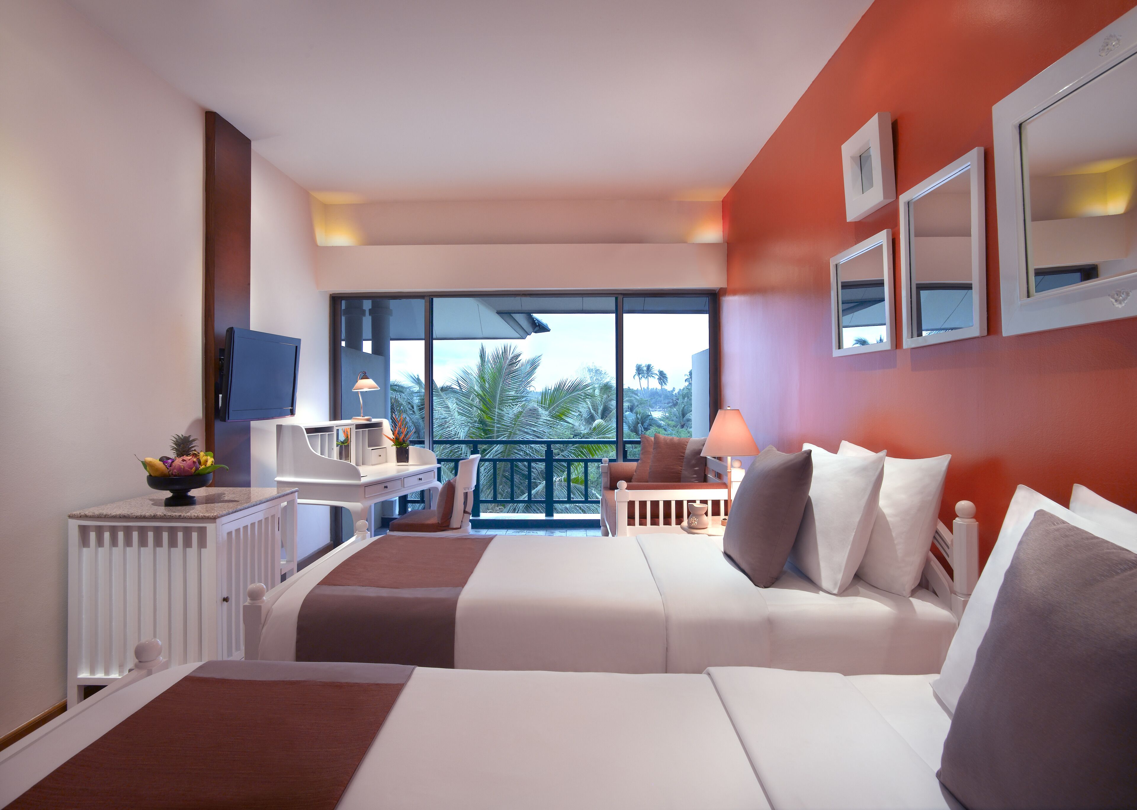 island chill room - free return transfer (bbt terminal and resort) | free minibar items, in-room safe, desk, iron/ironing board