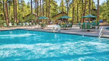 Seasonal outdoor pool