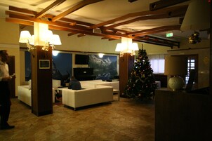 Sala de estar en el lobby