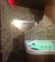 Bañera de hidromasaje interior