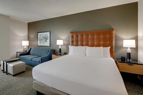 Desk, blackout curtains, iron/ironing board, free cots/infant beds