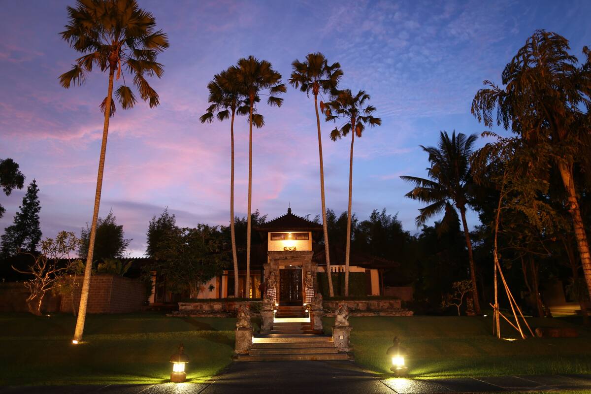 the hadiprana villa with club benefits  | view from room