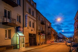 Front of property – evening/night