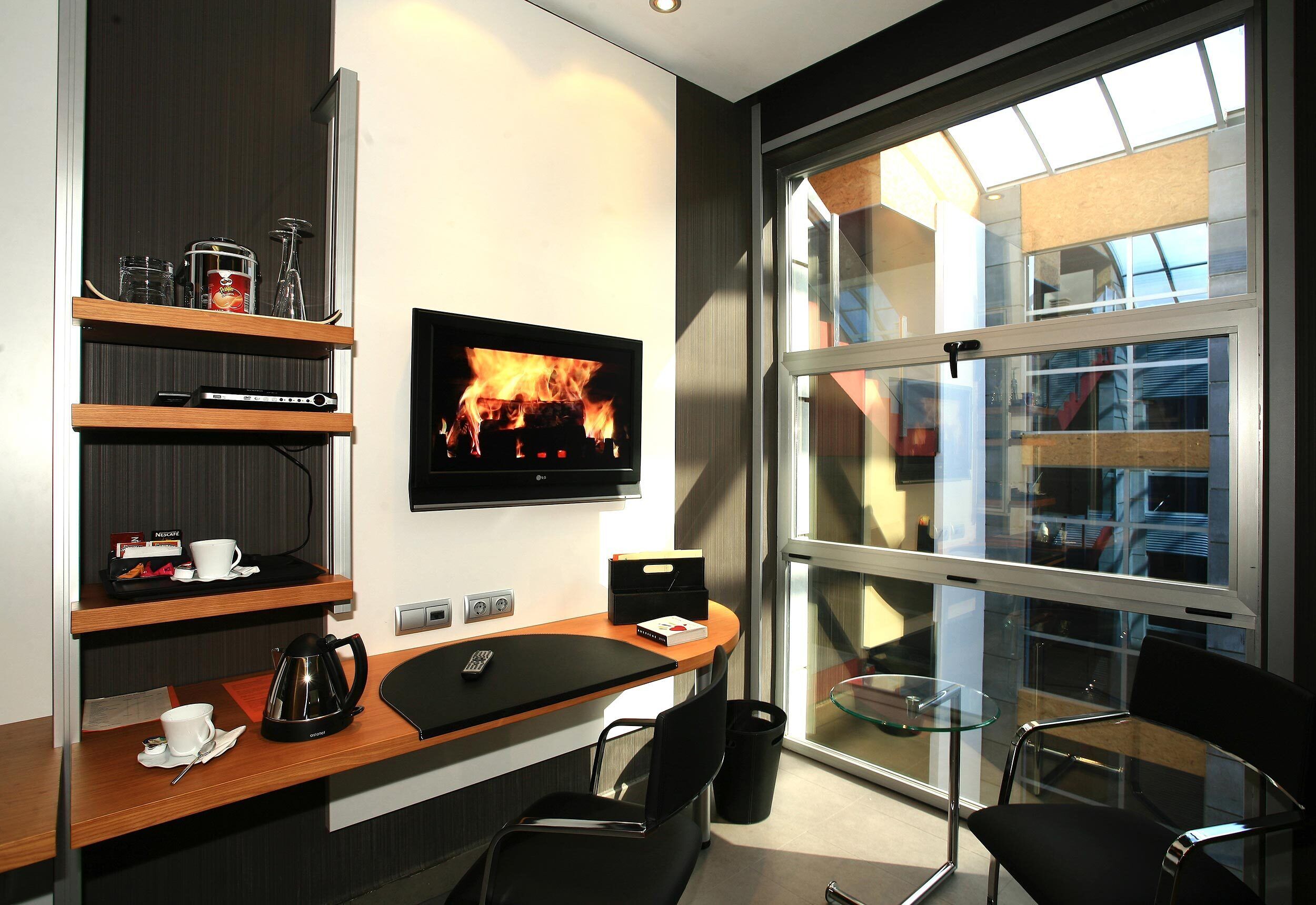 standard double room | down duvets, memory-foam beds, minibar, in-room safe