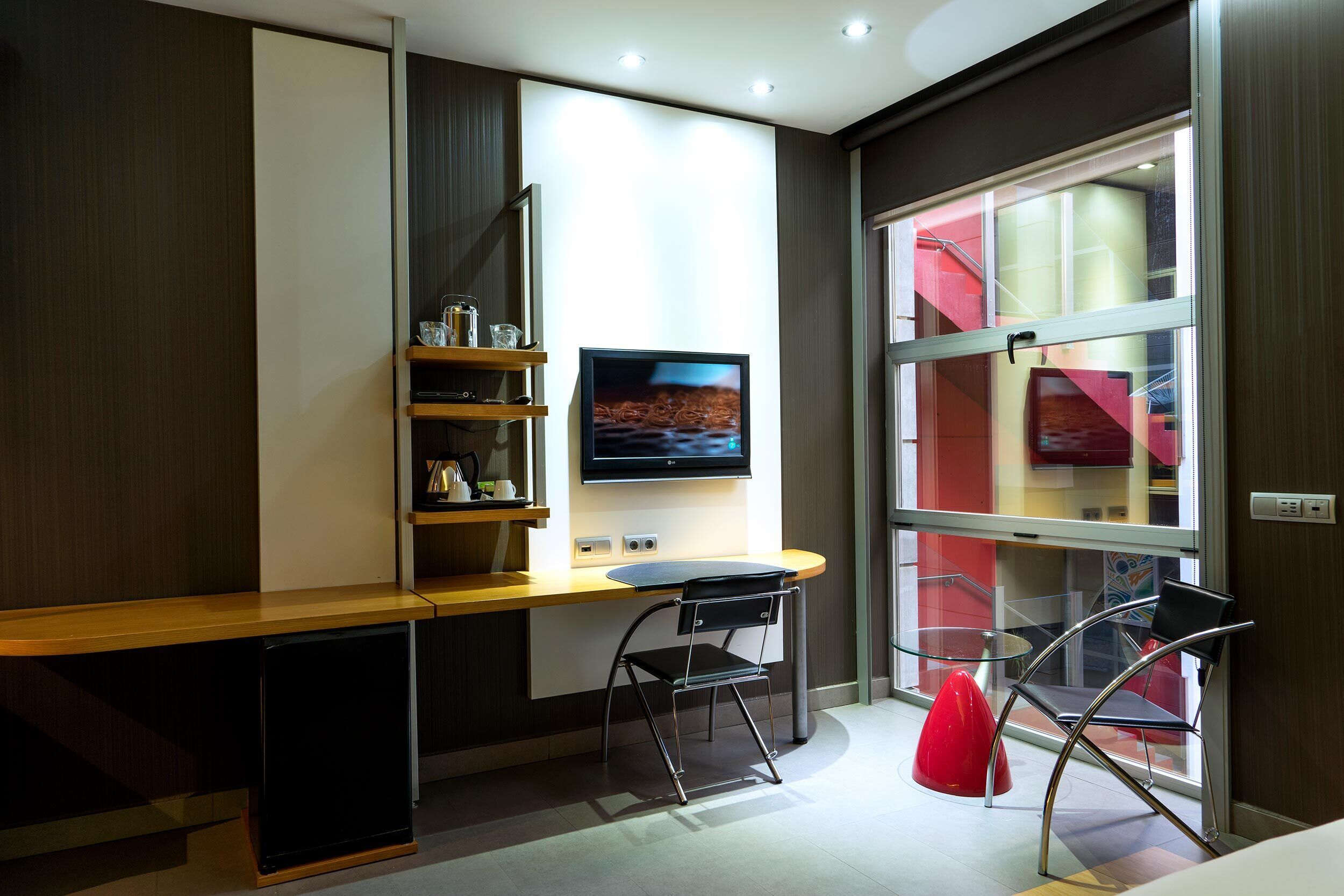 standard double room | down duvets, memory-foam beds, minibar, in-room safe