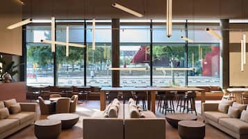 Sitteområde i lobbyen