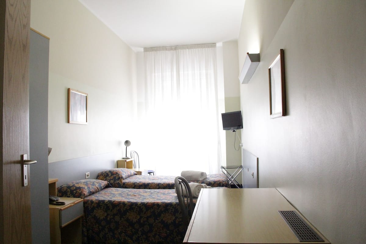 Zweibettzimmer, 2 Einzelbetten