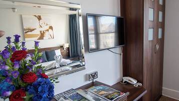 Double Room (Sea View) | Select Comfort beds, in-room safe, desk, blackout drapes