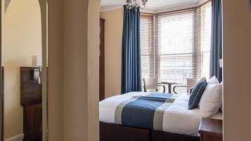 Double Room (Sea View) | Select Comfort beds, in-room safe, desk, blackout drapes