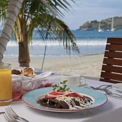 Breakfast, lunch, dinner served; seafood, beach views