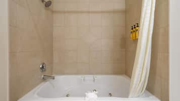 Suite, 1 King Bed, Non Smoking, Kitchen | Desk, laptop workspace, blackout drapes, iron/ironing board