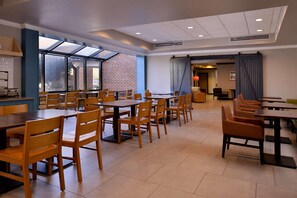 Free daily self-serve breakfast