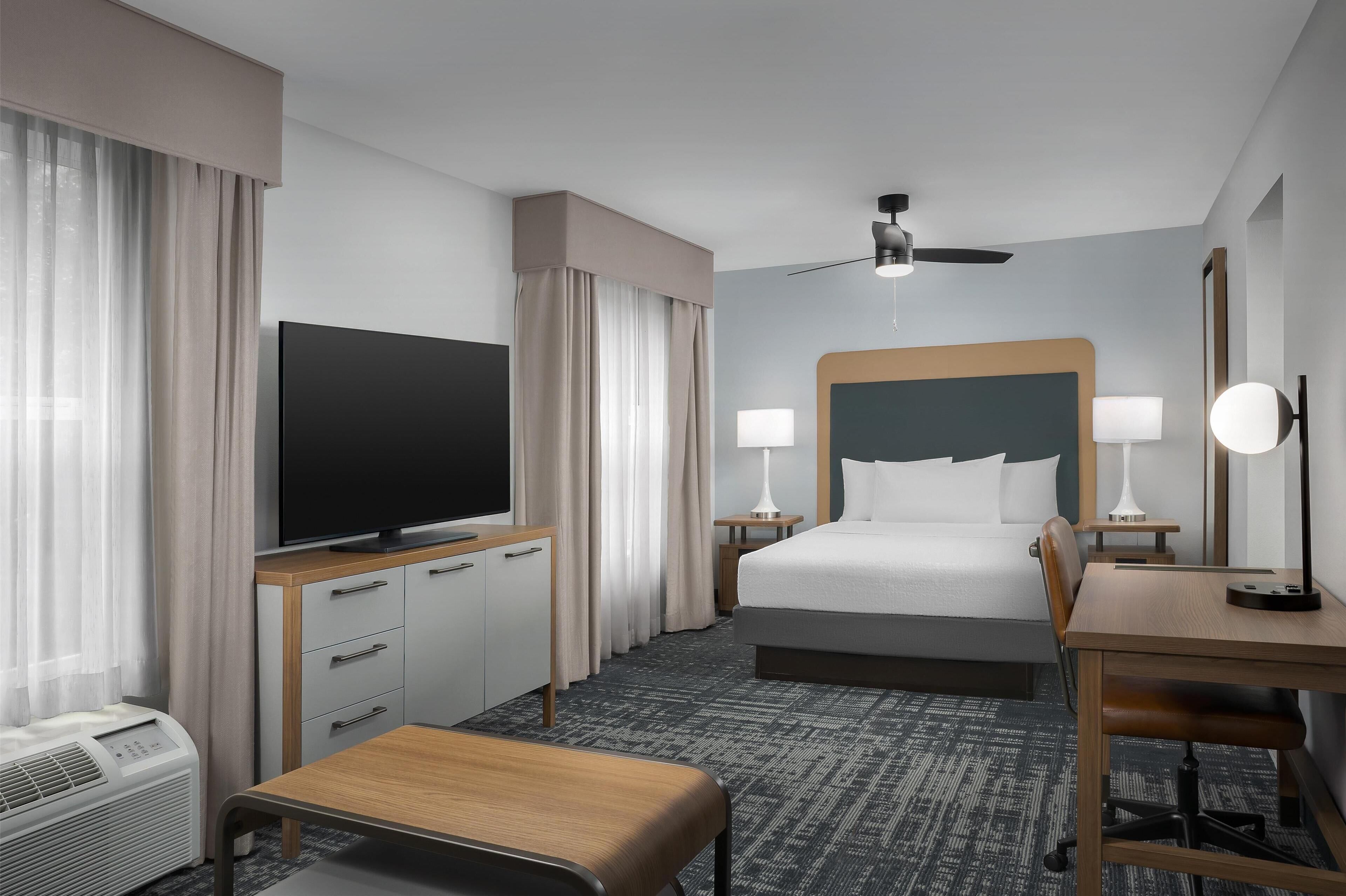 premium bedding, in-room safe, desk, iron/ironing board