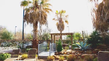 Outdoor pool, open 7 AM to 11 PM, sun loungers