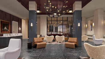 Hotel entrance and lobby at Hotel On Rivington