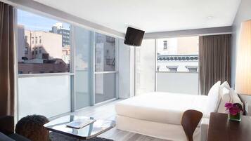 Camera Superior, 1 letto king | Lenzuola Frette, biancheria da letto di alta qualità