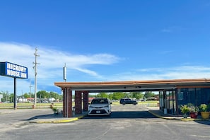 Entrada de la propiedad