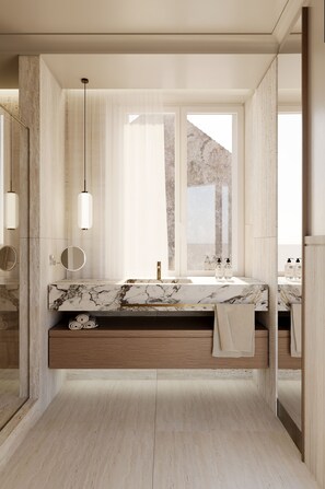 Suite, 1 Schlafzimmer (Florentine) | Badezimmer