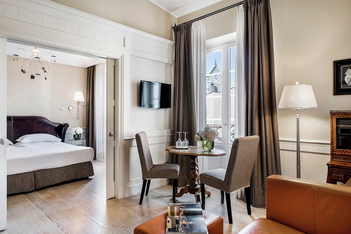 Florentine Suite - Kids & Teens Free | Premium bedding, minibar, in-room safe, individually decorated