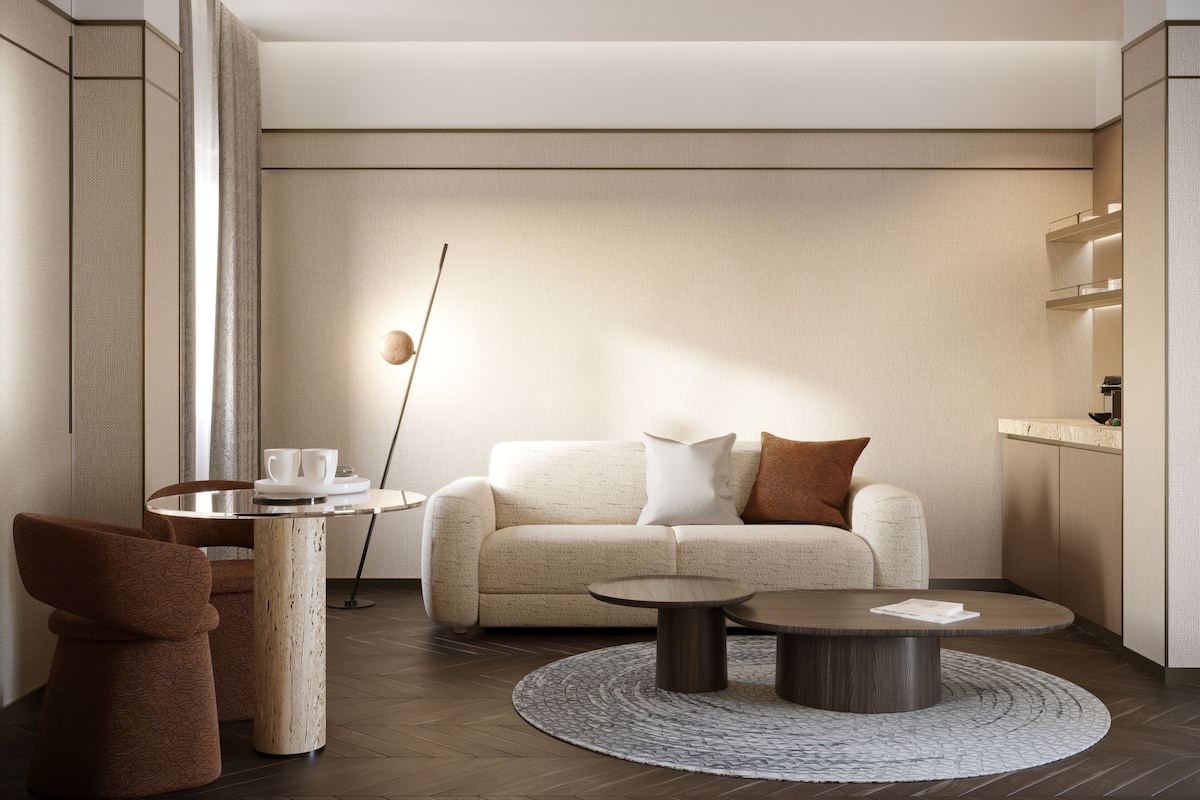 Suite, 1 chambre (Florentine) | Coin séjour