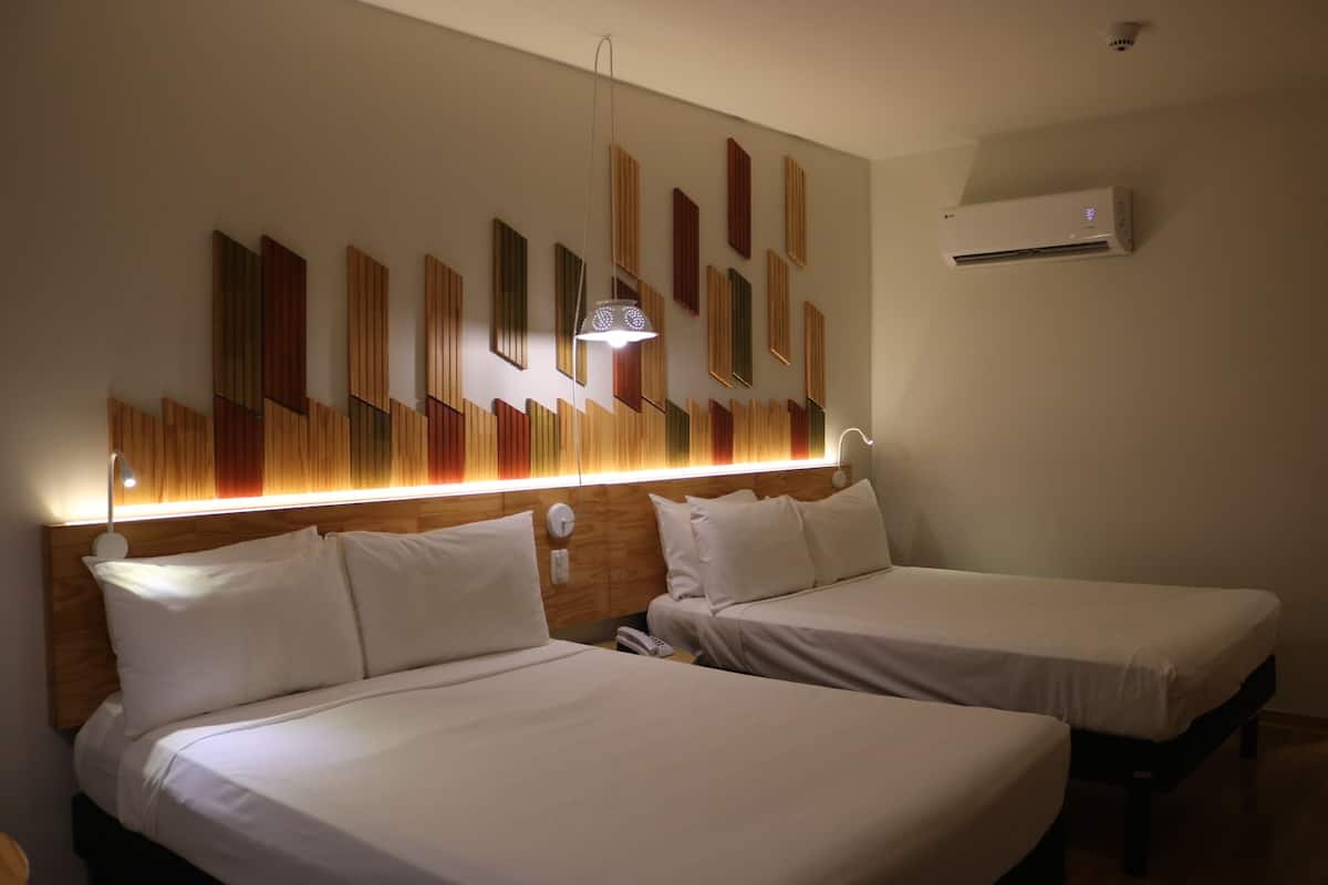 standard duas camas casal | hypo-allergenic bedding, minibar, in-room safe, individually decorated