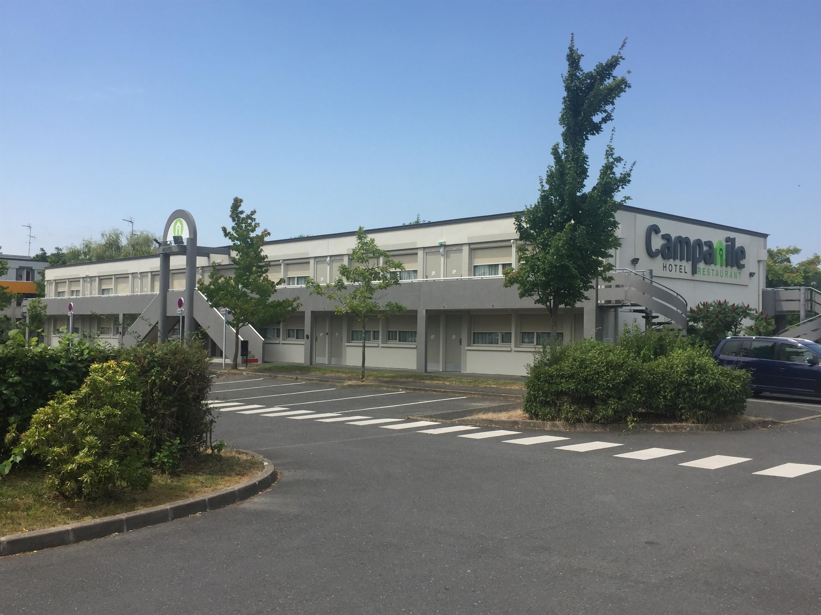 Fassade der Unterkunft