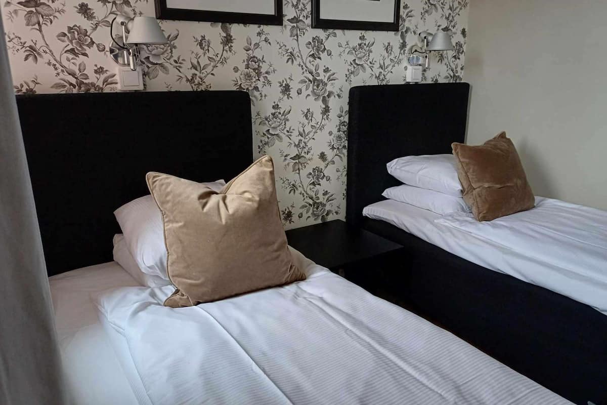 Standaard kamer, 2 eenpersoonsbedden, niet-roken | Een bureau, gratis wifi, beddengoed