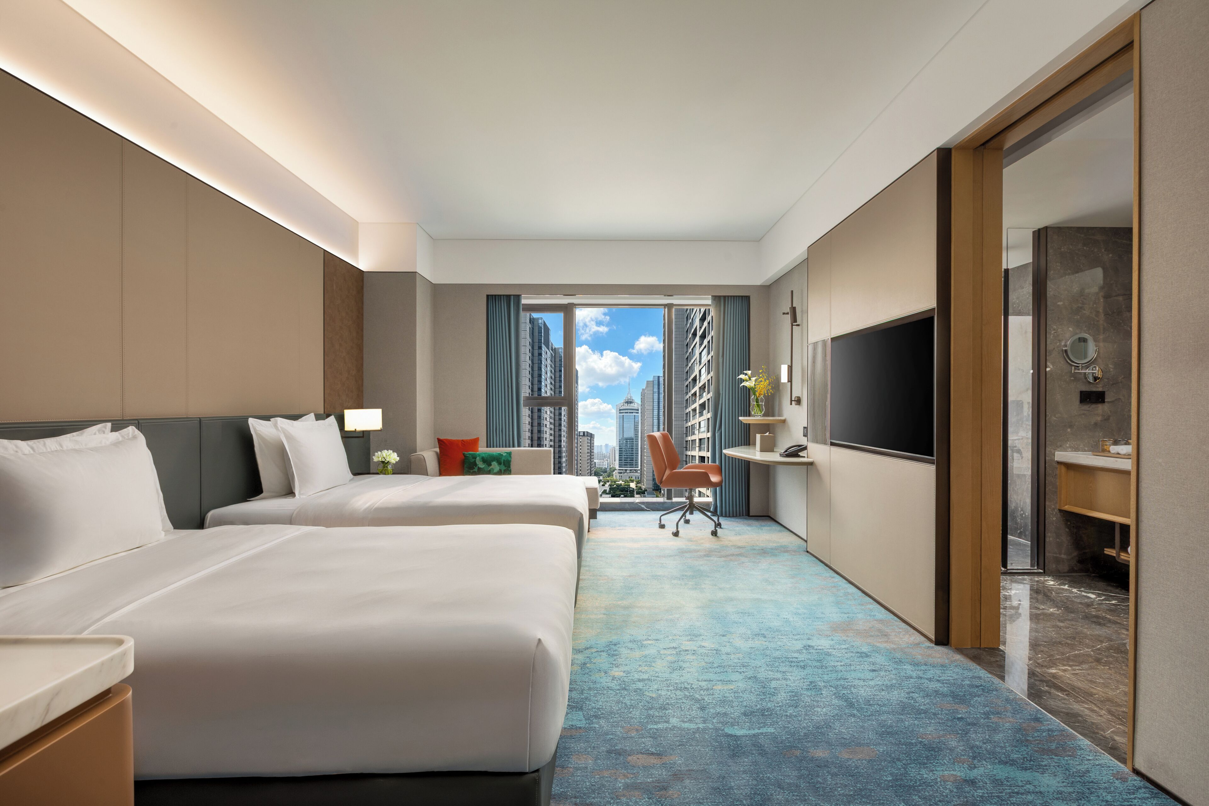 Premium Room, 2 Double Beds