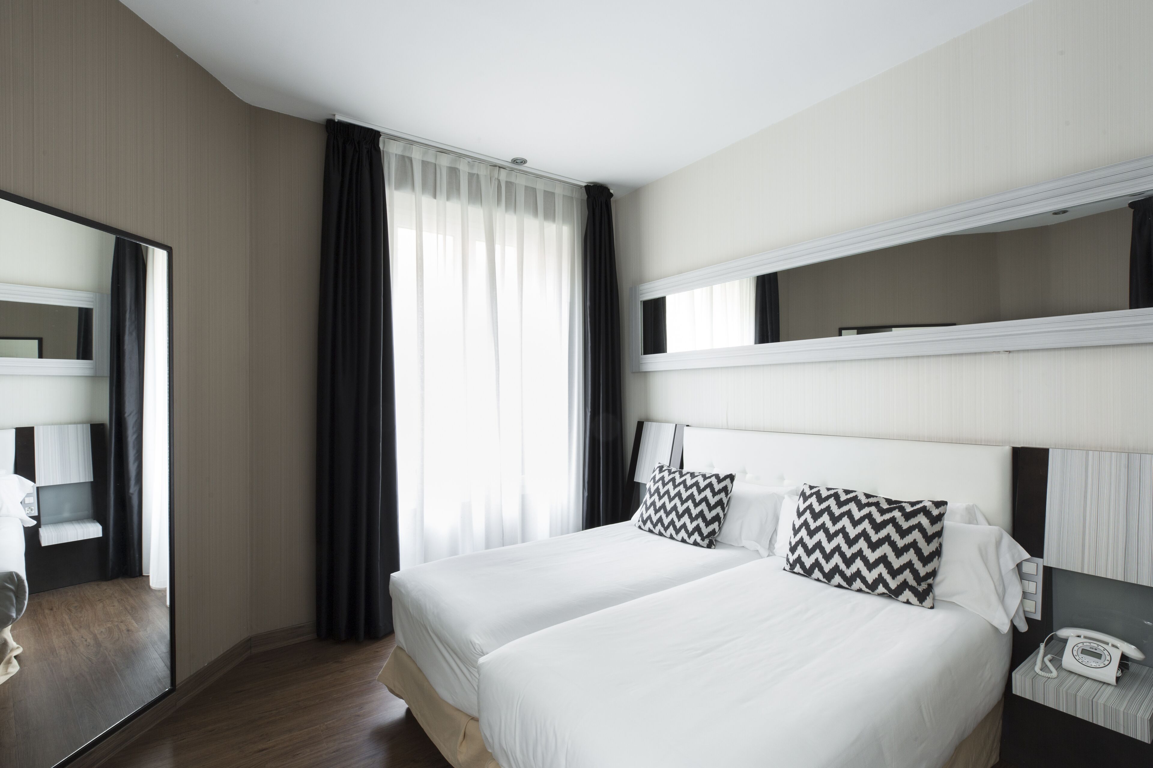 Minibar, in-room safe, desk, blackout drapes