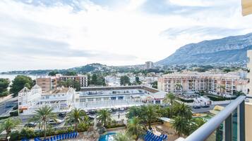 Uitzicht vanuit de kamer