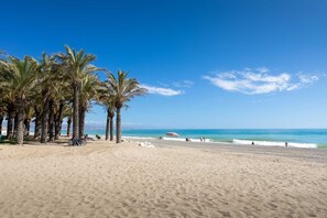 Beach nearby, white sand
