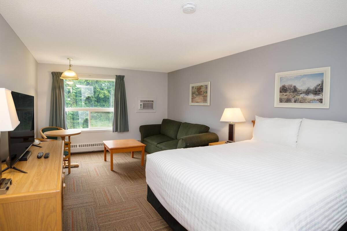Room, 1 Queen Bed | Desk, iron/ironing board (on request), WiFi, bed sheets