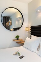 Double or Twin Room | Premium bedding, desk, laptop workspace, blackout drapes