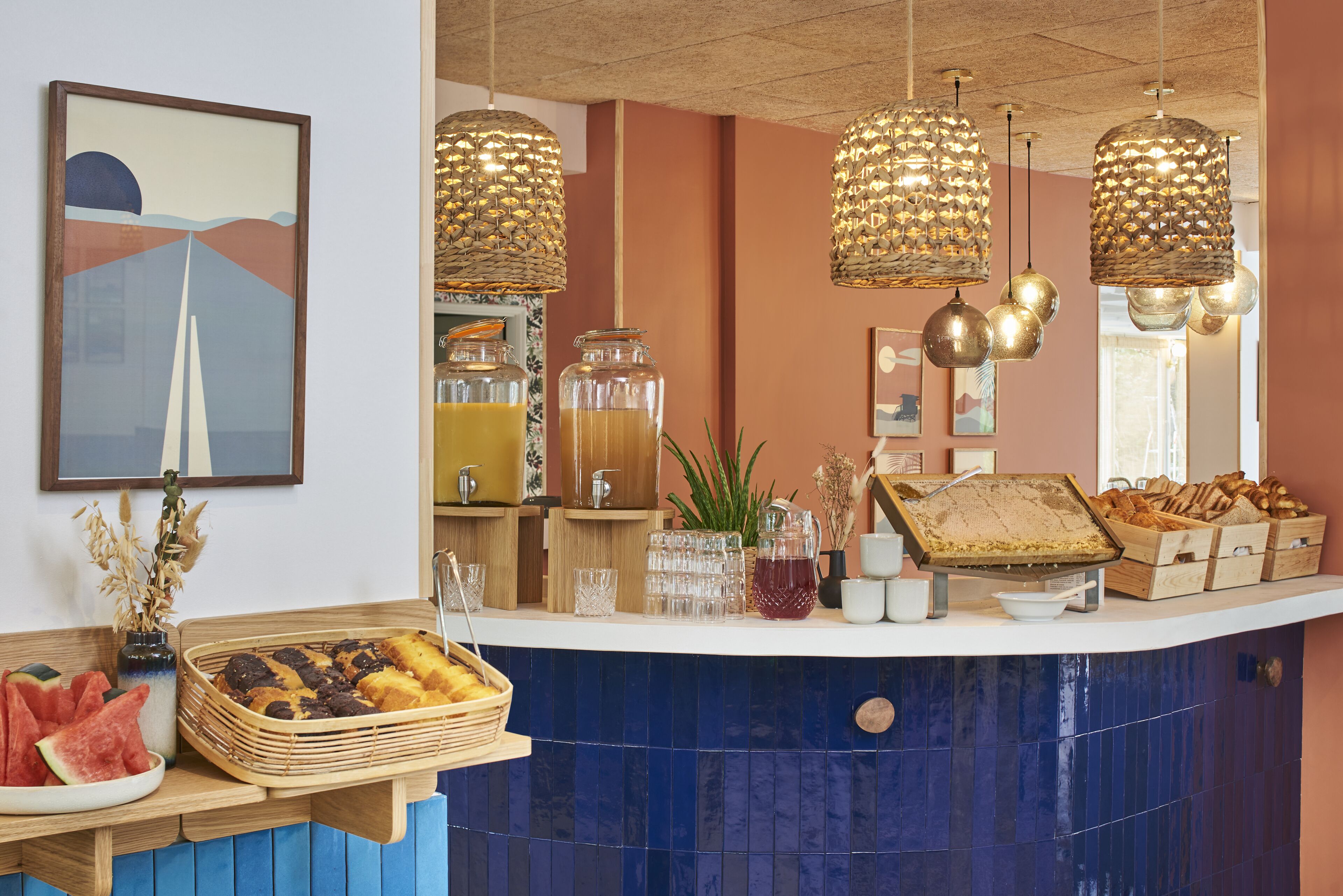 daily buffet breakfast (eur 14 per person)