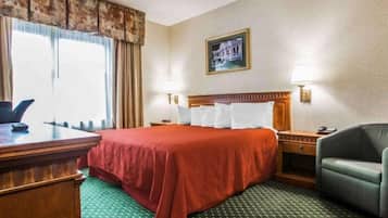 Single Room, 1 King Bed, Non Smoking | Desk, iron/ironing board, free WiFi, bed sheets
