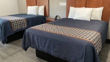 Free WiFi, bed sheets