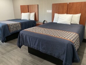 Free WiFi, bed sheets