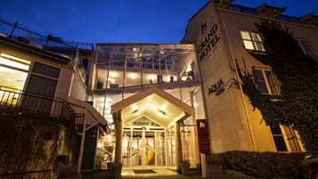 Entrada de la propiedad