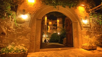 Entrada de la propiedad