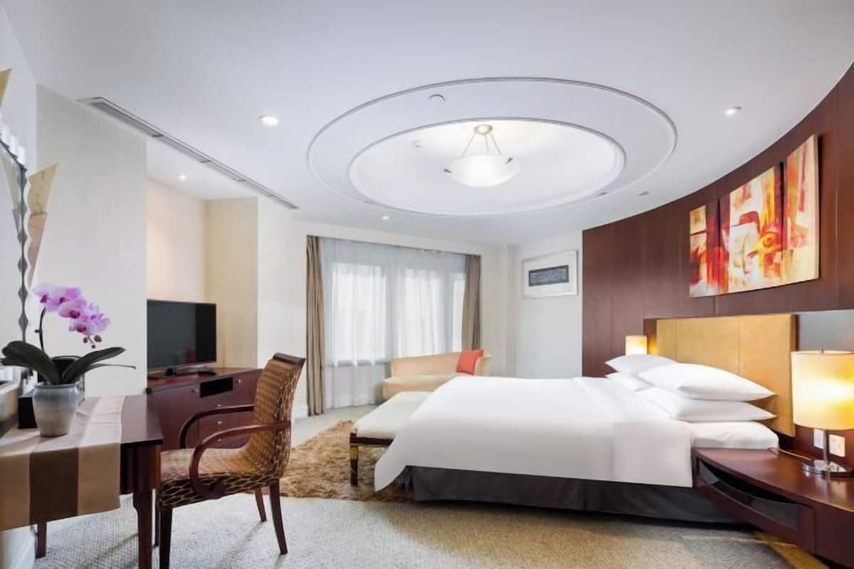 1 chambre, literie de qualité supérieure, couette en duvet d'oie