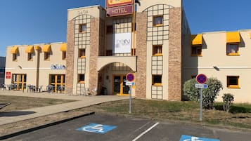 Façade de l’hébergement